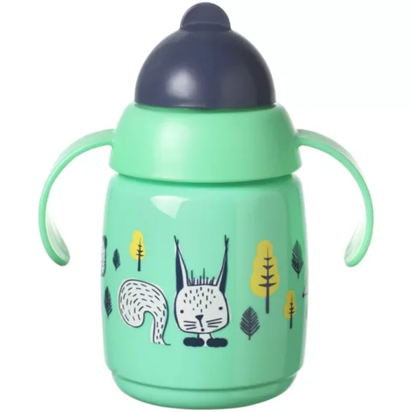 Tommee Tippee: Superstar Zeleni Slamnati Učni Pijak 300ml slika 2