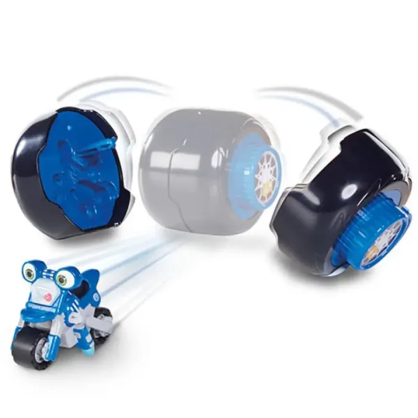 Tomy: Ricky Zoom - Vrtljiv zaganjalnik s figurico Loopa slika 2