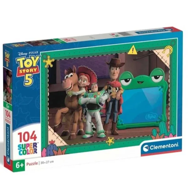 Toy Story 5 104-delni Supercolor puzzle - Clementoni slika 1
