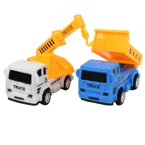 Truck Working: 7-delni gradbeni igralni set z avtomobili, vozili in dodatki na vztrajnik slika 2