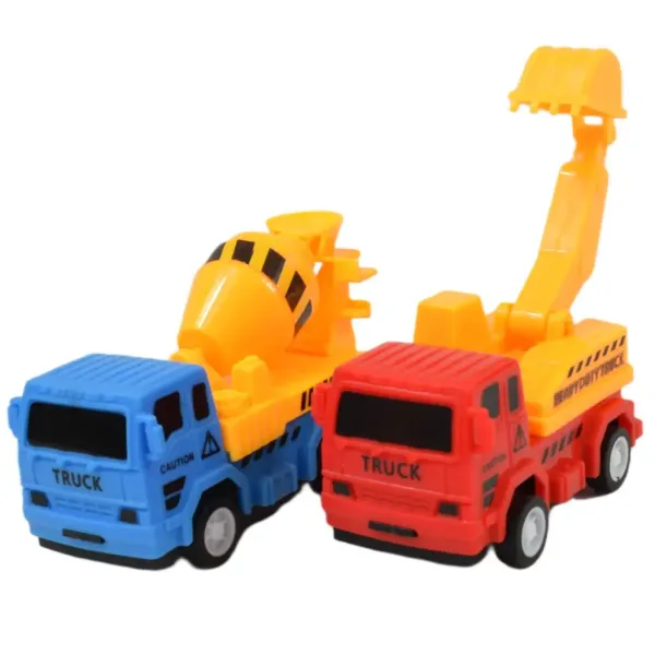 Truck Working: 7-delni gradbeni igralni set z avtomobili, vozili in dodatki na vztrajnik slika 3