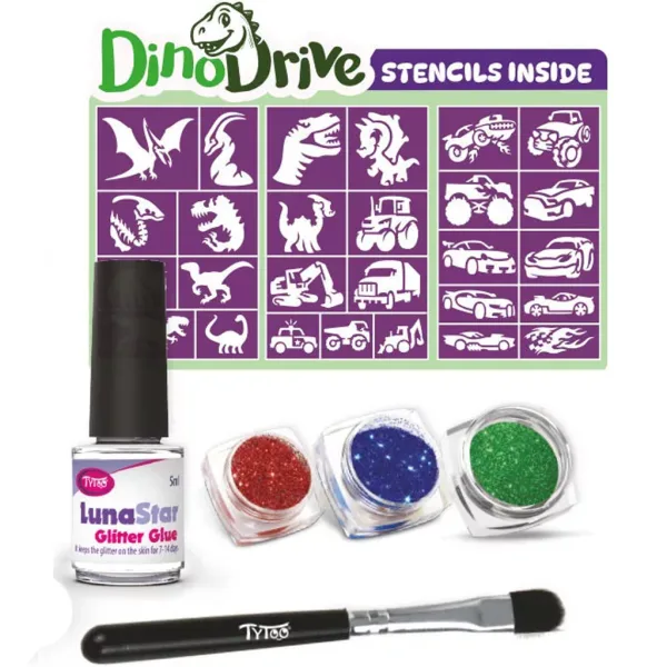TyToo: DinoDrive set za bleščeče tetovaže slika 2