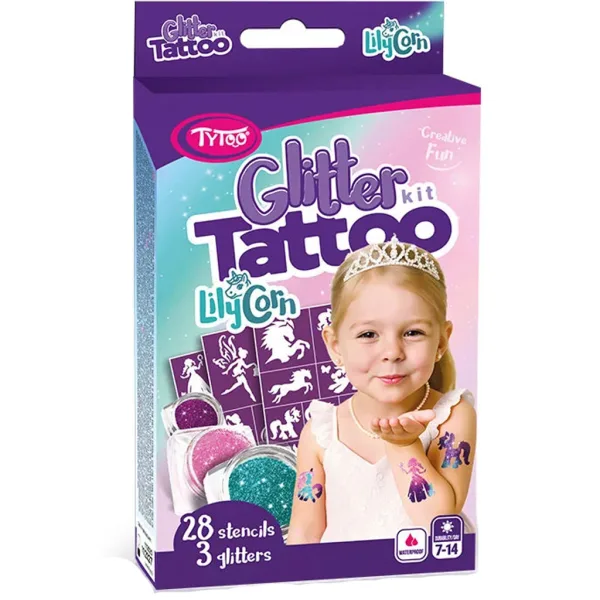 TyToo: LilyCorn set za bleščeče tetovaže slika 1