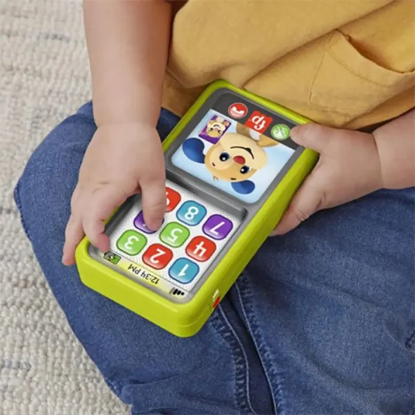 Učni pametni telefon Fisher Price: 2 v 1 - Mattel V MADŽARŠČINI slika 3