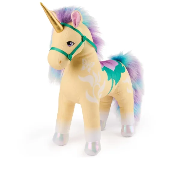 Unikornis Akademija: Leaf unikornis 38cm plišasta figura - Spin Master slika 3