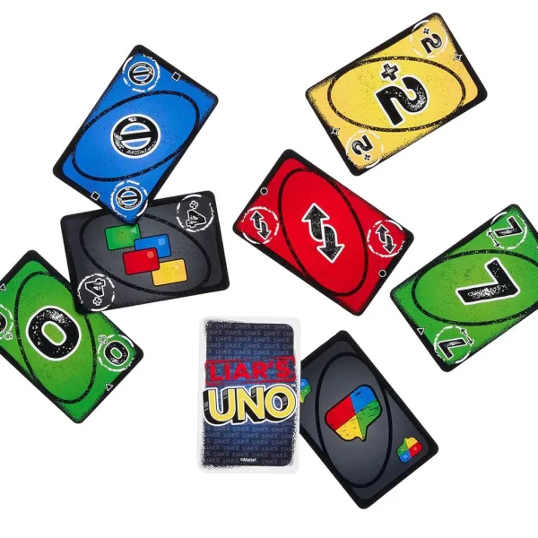 UNO Lažnivci kartaška igra - Mattel slika 2