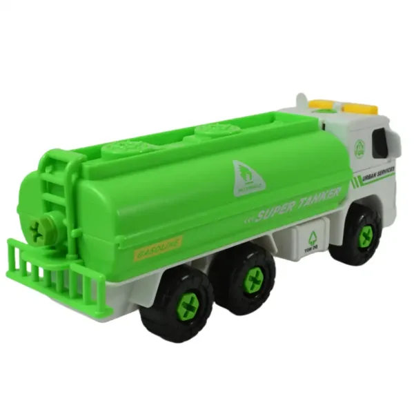 Urban Services: Razstavljiv kamion kontejner z orodjem in zvoki 20 cm slika 5