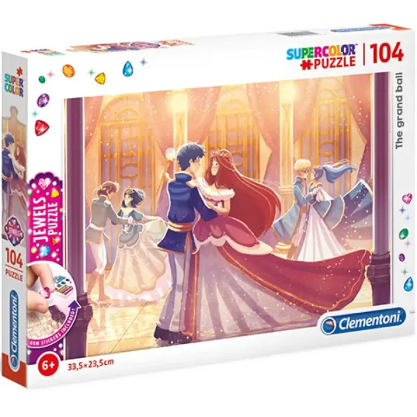 Veliki ples Supercolor 104-delna nakit sestavljanka - Clementoni slika 1