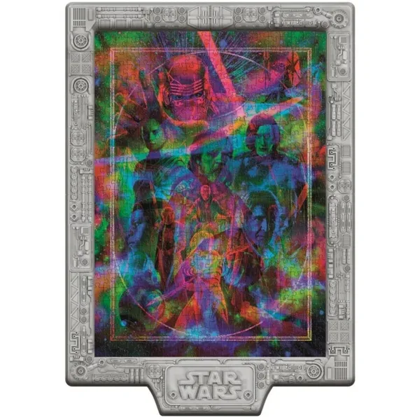Vojna zvezd Metamorfična epizoda VII-VIII-IX 520-delni puzzle s okvirjem in RGB LED osvetlitvijo - Clementoni slika 3