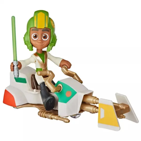Vojna zvezd: Pustolovščine mladih Jedijev – Kai Brightstar set figurice 7,5 cm z vozilom – Hasbro slika 4