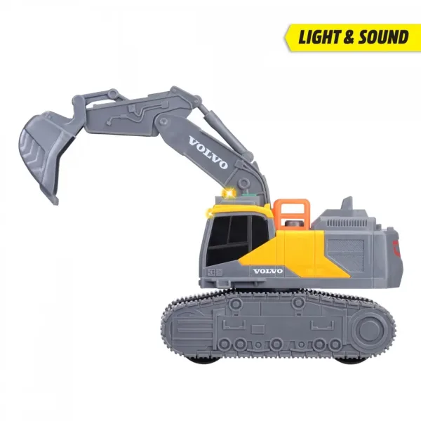 Volvo bager s svetlobnimi in zvočnimi učinki 23 cm - Dickie Toys slika 4
