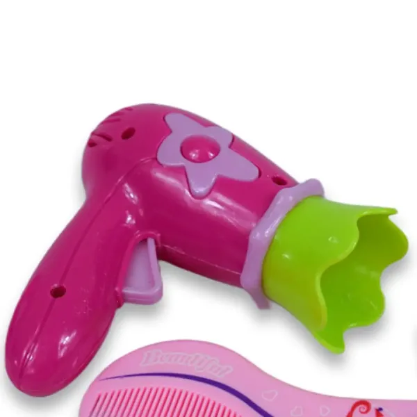 Vouge Girl: 11-delni lepotilni set s sponkami za lase, sušilcem za lase in telefonom slika 3