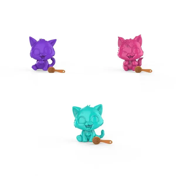 Washy Friends: Color Reveal Barvni mačji presenečenjski paket različne 1kos slika 2