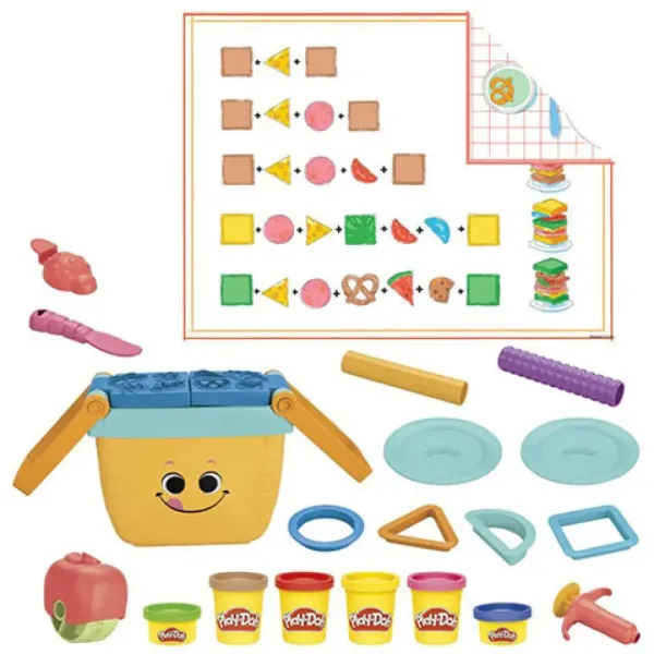 Začetni komplet Play-Doh z dodatki: Piknik oblike - Hasbro slika 4