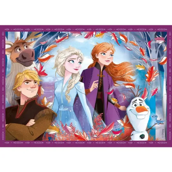Frozen 2. 4 v 1 puzzle - Clementoni slika 5