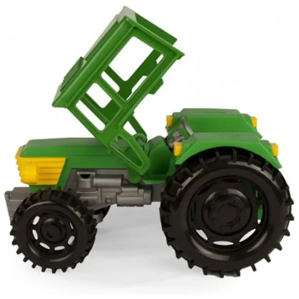 Zeleni traktor s prikolico za konje 38cm - Wader slika 2