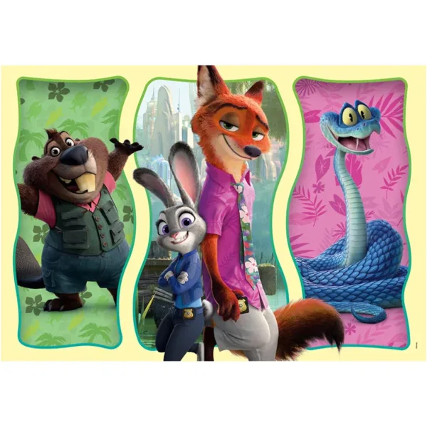 Zootropolis 2 104 delni Super Color Puzzle - Clementoni slika 2