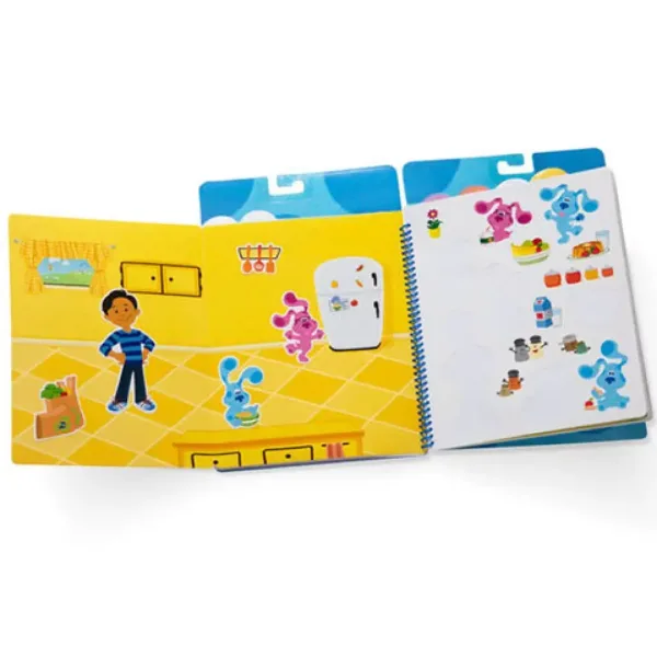 Zvezek s ponovno uporabljivimi nalepkami Melissa & Doug: Azurno modro slika 2