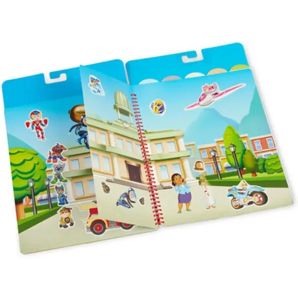 Zvezek s ponovno uporabljivimi nalepkami Melissa & Doug: Tačke na patrulji Pustolovski zaliv slika 2