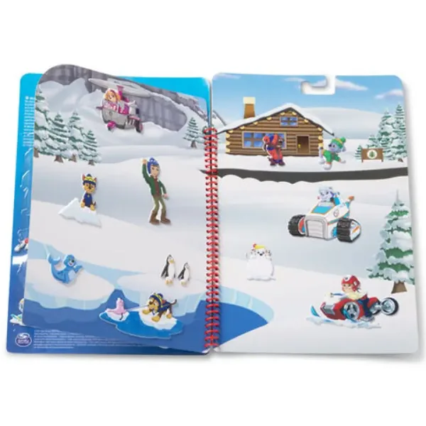Zvezek z napihnjenimi nalepkami Melissa & Doug: Tačke na patrulji Jakova gora slika 2