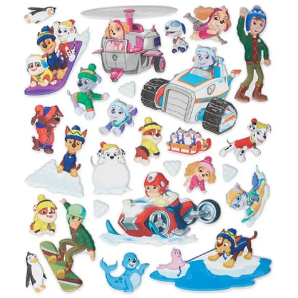 Zvezek z napihnjenimi nalepkami Melissa & Doug: Tačke na patrulji Jakova gora slika 3
