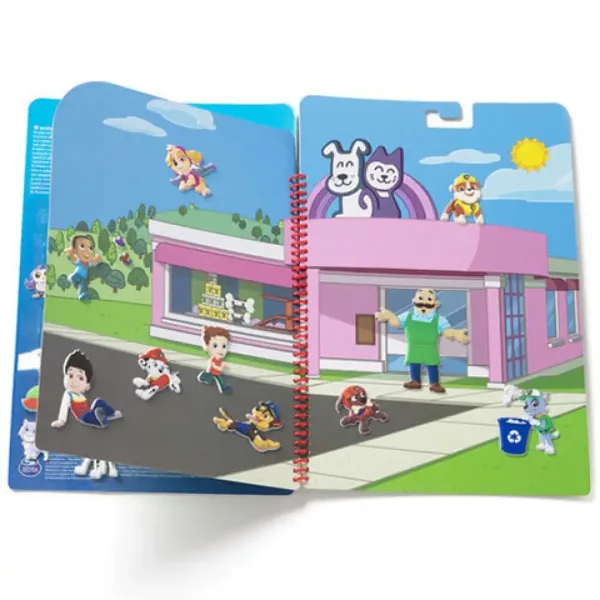 Zvezek z napihnjenimi nalepkami Melissa & Doug: Tačke na patrulji Pustolovski zaliv slika 2