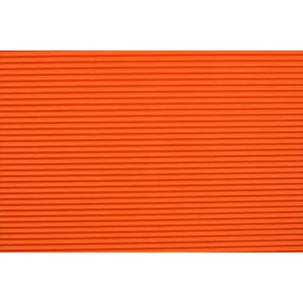 Zvitek oranžnega dekorativnega 3D valovitega papirja B/2 50x70cm slika 2
