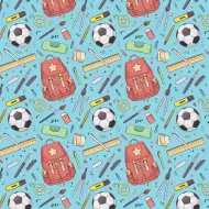 "Pripravljeni na šolo!" ovijalni papir 100x70 cm