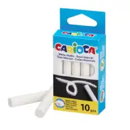 10-delni set belih kred za tablo - Carioca