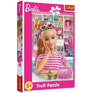 100-delna sestavljanka Srečanje z Barbie - Trefl