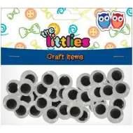 100-delni komplet plastičnih oči 12mm