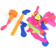 100-delni set neon vodnih bomb z reduktorjem za na pipo