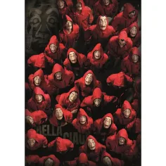 1000-delna sestavljanka Money Heist: Roparji ali talci? - Clementoni slika 2