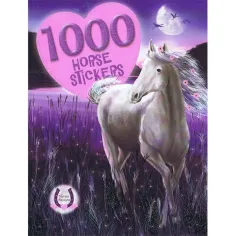 1000 konjskih nalepk 2. - Album nalepk s mesečino