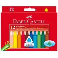 12-delni komplet trikotnih voščenk iz voska - Faber-Castell