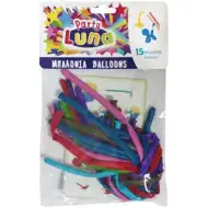 15-delni paket pisanih balonov za modeliranje