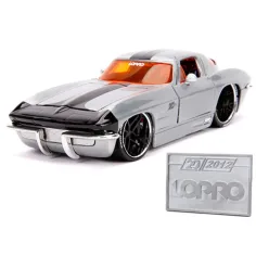 1963 Chevy Sting Ray Kovinski model avtomobila 1/24 - Simba Toys slika 2