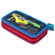 2-nadstropna napolnjena peresnica Hot Wheels Criss Cross Crash