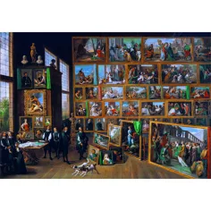 2.000-delna HQC muzejska sestavljanka Teniers: Umetniška zbirka nadvojvode Lipóta - Clementoni slika 2