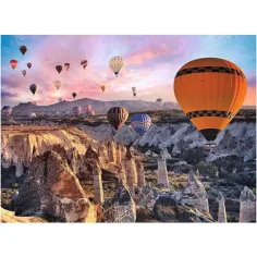 3000-delna premium sestavljanka Z balonom nad Kapadokijo, Turčija - Castorland slika 2