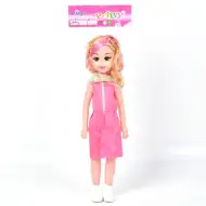 46cm velika lutka v pink obleki
