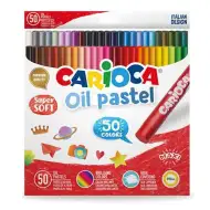 50-delni komplet oljno pastelnih kred - Carioca