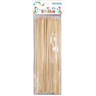 50-delni set 25 cm dolgih palčk za kreativno ustvarjanje z naravno koničastim koncem The Littlies