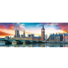 500-delna panoramska sestavljanka Big Ben in Westminstrska opatija, London - Trefl slika 2