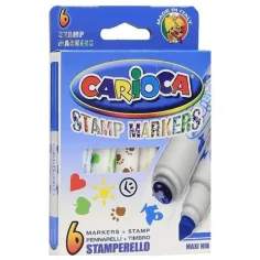 6-delni komplet tiskalnih flomastrov - Carioca slika 2
