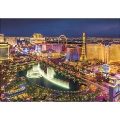 6000-delna HQC sestavljanka Las Vegas, Združene države Amerike - Clementoni slika 2