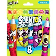 Scentos dišeči živahni barvni flomaster 8kos