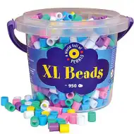 950 biserov XL v vedru v pastelnih barvah