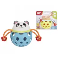 ABC Panda ropotulja žoga z ročajem in grizalom - Simba Toys