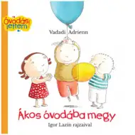 Ákos gre v vrtec s slikanico